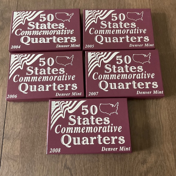 Commemorative Quarters 2004 - 2008 Denver Mint - Picture 2 of 6